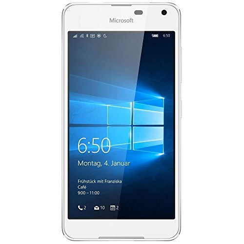 Microsoft Lumia 650 - Smartphone de 5'' (16 GB, 4G, 16 GB, Windows 10 Mobile), color blanco (version española)