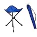 AGOOL Portable Folding Stool Outdoor Square Slack Chair Lightweight Heavy Duty for Camping Mountaineering Hiking Travel House-Using Recreation, Blue