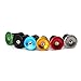 Kathson 1Pair Bike MTB Road Bicycle Aluminum Handlebar Grips Handle Bar Cap End Plugs