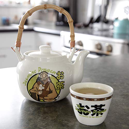 Avatar The Last Airbender The Jasmine Dragon Tea Set Ceramic Teapot & Tea Cup Avatar Gift