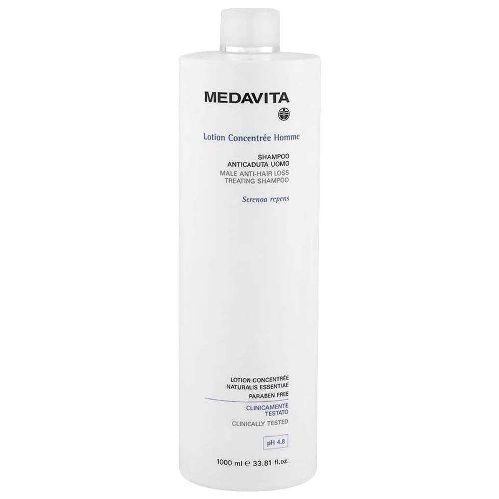 [Medavita] Lotion Concentree Homme Anticaduta Uomo Shampoo 1,000ml for Men Type Shampoo