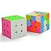 Speed Cube,UROPHYLLA Speed Magic Cube 3x3x3 Stickerless Smooth Cube Tension can be adjusted Super-durable with Vivid Colors includes Game Manual