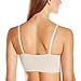 Yummie Women's Dawn Seamless Wire Free T-Shirt Bra, Mushroom, Medium