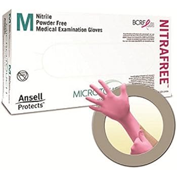 Amazon.com: Ansell Micro Touch Nitrile Exam Glove - Medium