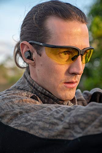 Walker's Silencer Bluetooth Digital Earbuds, Recharbeable, NRR23dB, Voice Prompts, Sound Activated Compression