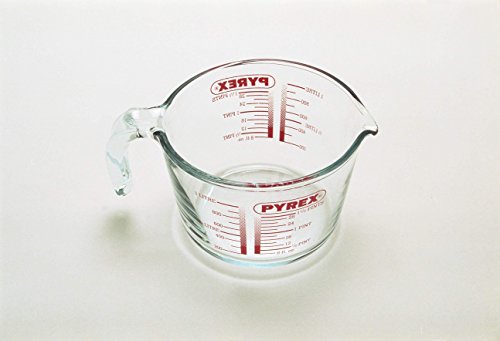 (1, Measuring Jug) - Pyrex Glass Measuring Jug, 1l