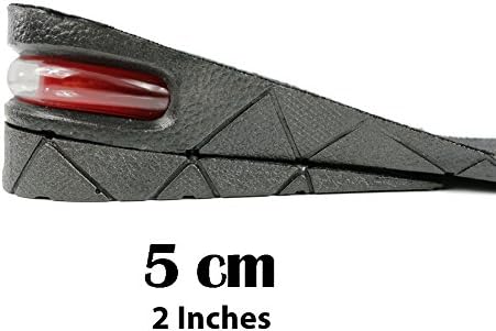 The Elixir Beauty Ergonomic Height Increase Insoles 5 cm 2 Inches Height Increasing Insole Elevator Increased Insoles Shoe Lifts
