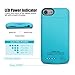 YLEX Battery Case for iPhone 8/7/6/6s, 3000mAh Battery Cases Portable Protective Charging Extended Battery Charger Case with Magnetic Stand for iPhone 8/7/6s/6 (4.7 inch) - Blue