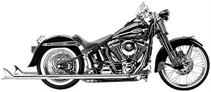 Samson S3-471 Cholos 36" Chrome Fishtail Exhaust System For 11-UP Harley Softail