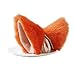 E-TING Cat Fox Fur Ears Headband Anime Party Costume Orange with Beige Inside