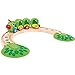 Hape Kids Wooden Railway Lazy Caterpillar Train Set