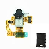 VEKIR Headphone Port Flex Cable Replacement with Proximity Sensor Compatible with Sony Xperia Z3 Compact Mini D5803 D5833 Retail Packaging