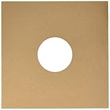 Record Supply Co: LP Outer Jackets - Kraft Brown (10 Units)