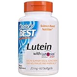 Doctor's Best Lutein Featuring Lutemax and Meso-Zeaxanthin Supplement, 60 Count