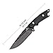 Mossy Oak Fixed Blade Knife, Full Tang High-Grade Survival Knife, G10 Handle with Genuine Leather Sheath - Multi-Tool with Bottle Opener and Glass Breaker, for Outdoors, Camping, Huntingï¼ˆStone Washï¼‰