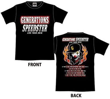 Amazon Generations Live Tour 16 Speedster グッズ Speedster ツアーｔシャツ 黒 ｌサイズ アイドル 芸能人グッズ 通販