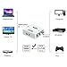 AV to HDMI,Yxflz 1080P AV and Audio to Video Converter Box Adapter for HDTVs, Monitors/Displays, Laptop Desktop Computer (white1) (AV to HDMI)