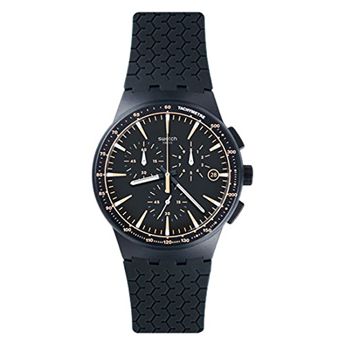 Swatch Men's Originals SUSN407 Blue Silicone Swiss Quartz Watch- Buy Online  in Oman at Desertcart - 17939606.