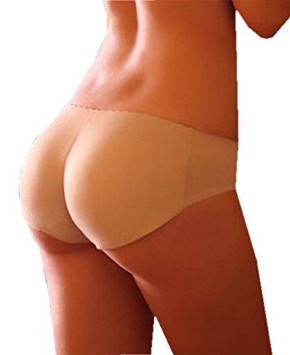 YIANNA Ventilated Enlarger Panty Underwear Pads Butt Lifter Shaper Fake Butt, 7080-Skin-XL