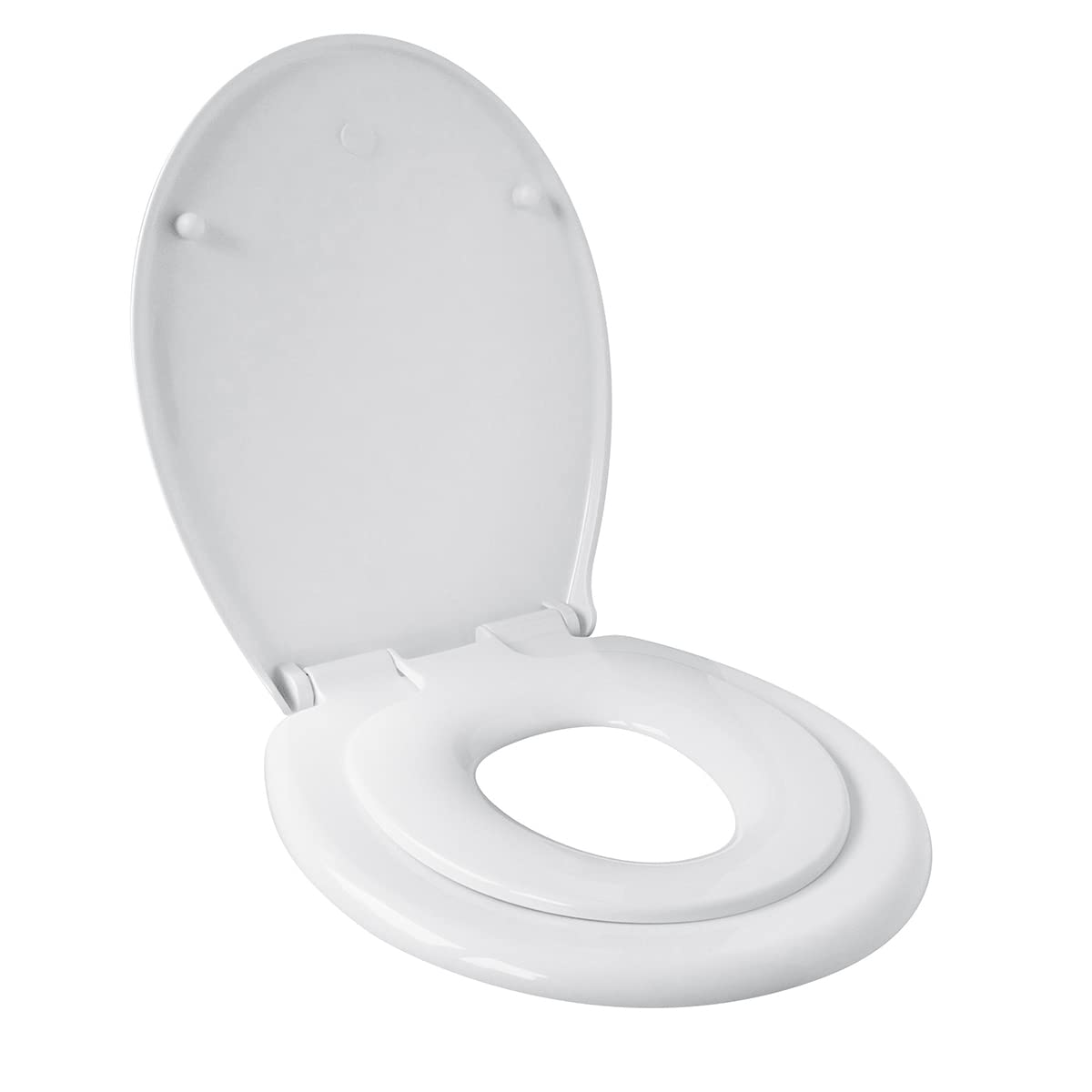 Gelco Design Bambino 707997 Toilet Seat with Integrated Children's Seat Removable and Soft Close White