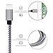 Czznn Lightning Cable,2 Pack 10ft Extra Long Nylon Braided High Speed Charging Cable Cord for iPhone charger 7/7Plus (Grey)