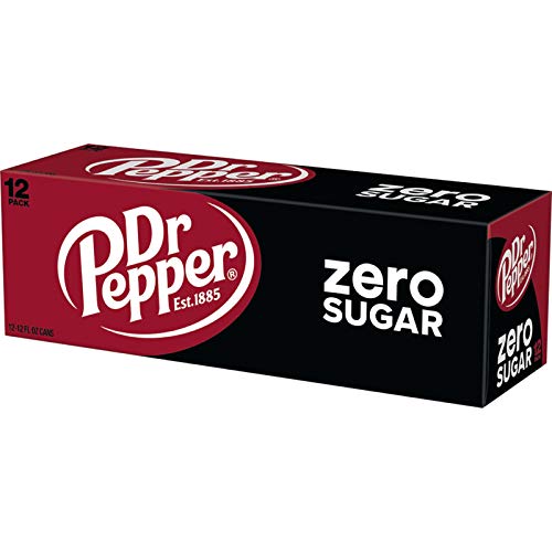 DR PEPPER ZERO SUGAR – 12 OZ, 12 PK