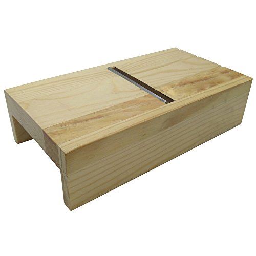 Dealglad® Wooden DIY Soap Mold Handmade Loaf Cutter Beveler Planer Soap Making Tool