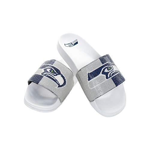 foco NFL Womens Big Logo Rhinestone Slide - XL