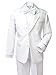 Spring Notion Boys' Classic Fit Tuxedo Set, No Tail 7 White