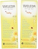 Weleda Baby Calendula Shampoo & Body Wash 6.8 oz (200 ml) (Pack of 2)