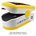 FaceLake Child Pulse Oximeter Blood Oxygen Saturation Monitor, Neck/wrist Cord, Batteries included, Yellow