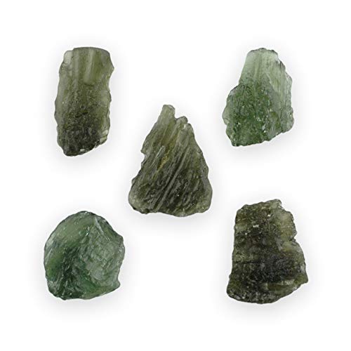 3 Genuine+Rough+Moldavite+10+13+Carat