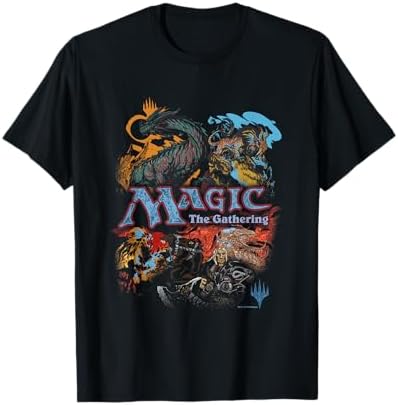 mtg vintage t shirt tシャツ　chronatog 時エイトグ Amazon.com: Magic: The Gathering Vintage Logo Line T-Shirt