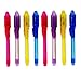 Dazzling Toys Invisible Ink Pen Disappearing Magic Pen with Built in UV Light Pack of 12 Magic Marker Spy Pen Secret Message Writer Party Favor Creative Entertainment
