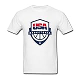 USTJC Men's USA Olympic Basketball T Shirt S