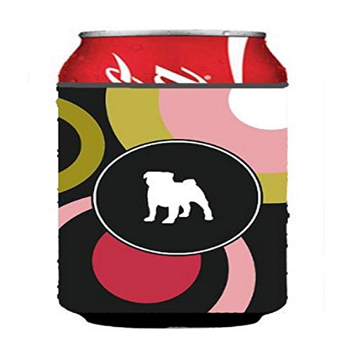 Caroline's Treasures KJ1053CC Can or Bottle Hugger Cooler Washable Drink Sleeve Collapsible Beverage Insulated Holder, Can Hugger, Multicolor at Amazon