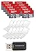 10 Pack - SanDisk Ultra 16GB Micro SD SDHC Memory Flash Card UHS-I Class 10 SDSQUAR-016G-GN6MN Wholesale Lot with 10 Plastic Jewel Cases and (1) Everything But Stromboli (TM) Card Reader primary