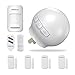 BIBENE WIFI Home Security Alarm System DIY Kit Burglar Alarm with Auto Arm&Disarm APP PIR Motion Sensor Alzheimer Door Alarm No Monthly Fee DIY Alexa Alarm System Expandable 24 Sensors for Home Office