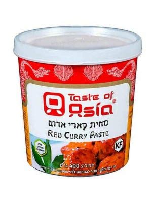 Taste of Asia Kosher Red Curry Paste, 400g