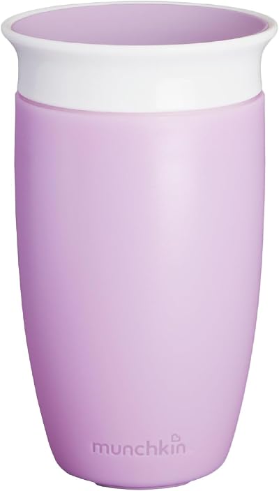 Munchkin Miracle 360 Cup 10oz Purple Non Spill Dishwasher Safe