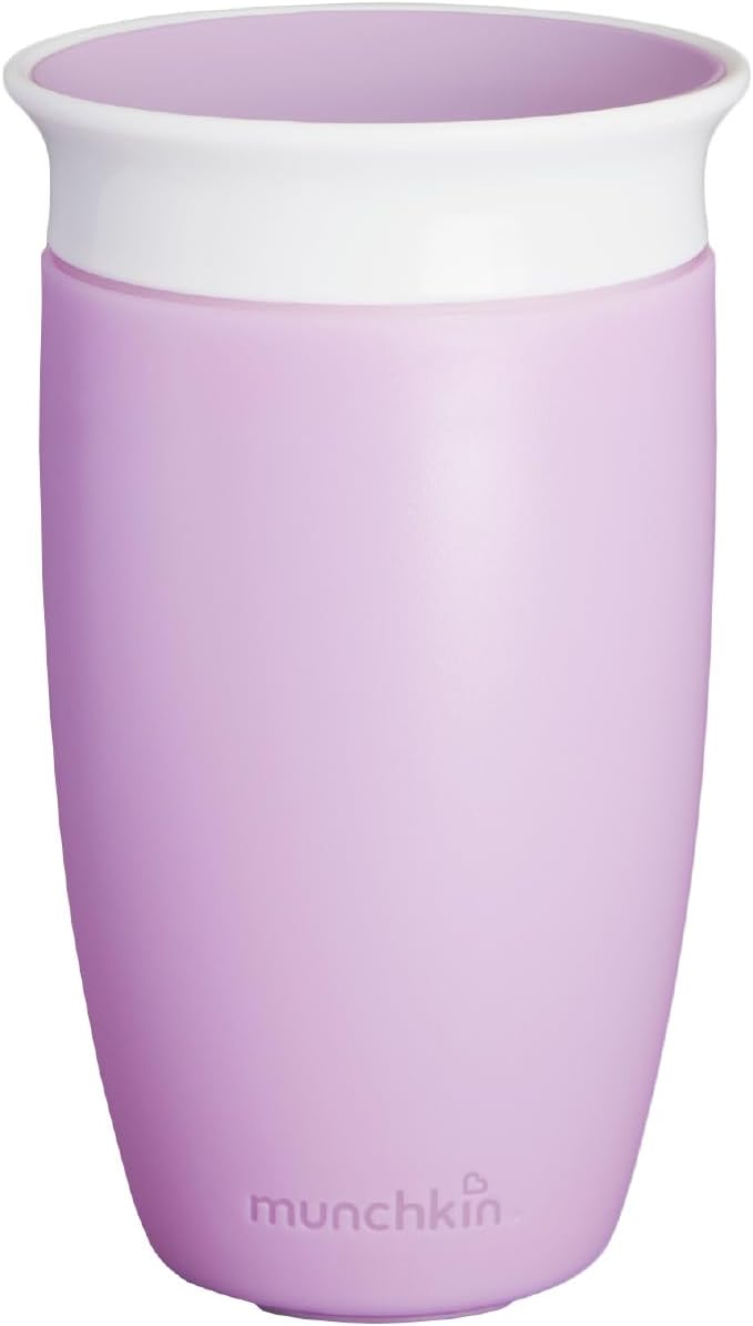 Munchkin Miracle 360 Cup 10oz Purple Non Spill Dishwasher Safe