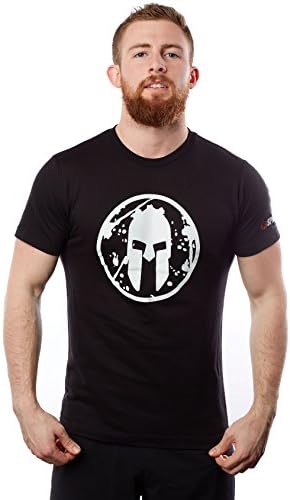 Spartan Helmet Bold Logo Tee - Men's
