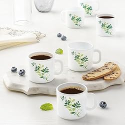Larah by Borosil Fern Opalware Cup