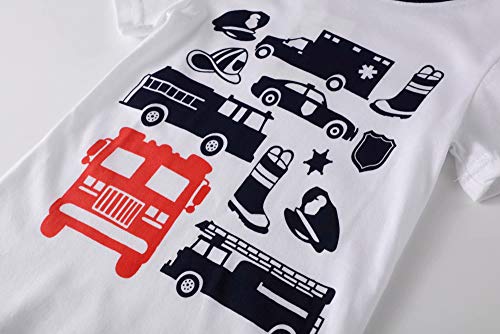 BBBNice Toddler Boys Summer Outfits Short Sleeve Playwear Sets 18 Months - Thumbnail 3