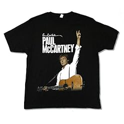 Paul McCARTNEY Montreal Event 2011″ Black Band Music T-Shirt New Adult - Les Beatles, Paul McCartney, John Lennon, RIngo Starr, George Harrison