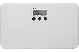 SAFIGLE Baby Electronic Scale for Pets and Infants Multi-Function Digital Weight Scale with LCD Display Tare Function Compact Design for Home Use Without Battery