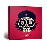 Canvas Wall Art Skull Art Canvas Prints Home Artwork Decoration for Living Room,Bedroom - 12x12 inches