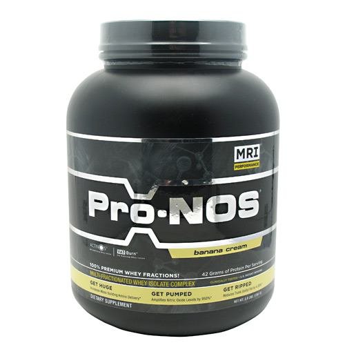 Pro-NOS with ActiNOS And VAT-Burn, Banana Cream, 3 lbs, From MRI