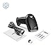 HooToo Bluetooth Barcode Scanner 2 in 1 Wireless and Wired 1D Bar Code Scanners with 32-bit Processor,750mAh Rechargeable Battery, Compatible with Inventory Systerms, MAC OS, iOS, Windows, Android