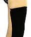 ToBeInStyle Women's Long Thigh Hi Separated Leg Warmers - One Size - Black